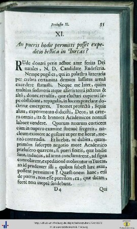 Caput XI – XVII