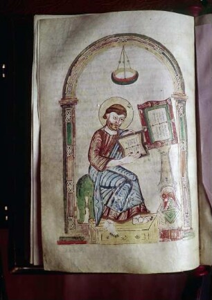 Codex Millenarius — Evangelist Markus, Folio 109verso