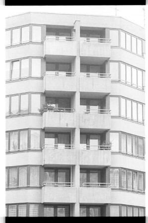 Kleinbildnegativ: Hedemannstraße, Ecke Wilhelmstraße, 1976