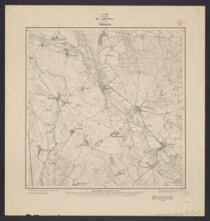 Messtischblatt [2155] = 772 : Gülzow, 1891 : Messtischblatt [2155] = 772 : Gülzow. - Aufn. 1889. - [Berlin] : Reichsamt für Landesaufnahme, 1891. - 1 Kt. : zweifarb.