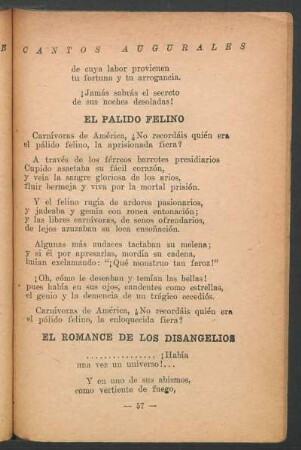 El romance de los disangelios