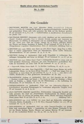 Alte Gemälde (Nr. 1-22)