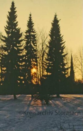 Kurpark im Winter