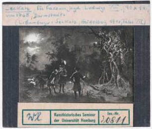 Johann Konrad Seekatz: Fasanenjagd Ludwigs VIII. Darmstadt