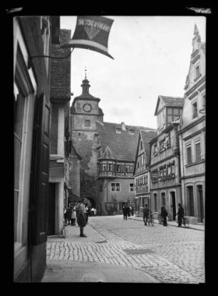 Evtl. Rothenburg ob der Tauber mit Geschäft "Schopf"