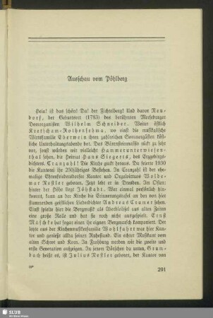Ausschau vom Pöhlberg