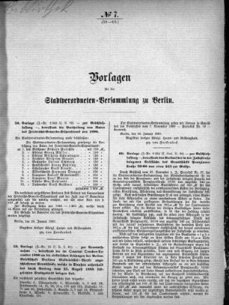 No. 7 (58-63), 31. Januar 1891