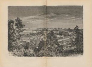 Panorama di Benten, parte della città di Yokohama