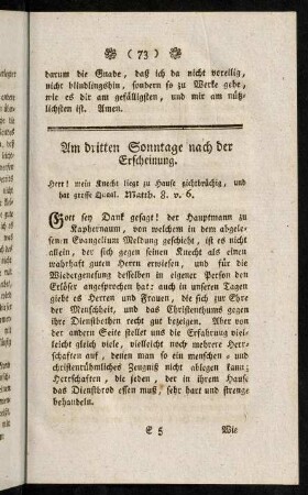 73-91, Am dritten [...]. - Am vierten [...].