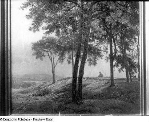 Blick vom Heller : Blick vom Heller. Öl auf Leinwand; 1941