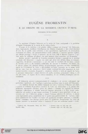 21: Eugène Fromentin e le origini de la moderna critica d'arte, [2]