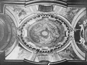 Breslau / Wroclaw, Dom St. Johannes der Bapt., Kurfürsten-Kapelle, Kuppel: Johann Bernhard Fischer von Erlach (Gesamtentwurf), Carlo Carlone (Fresko), S. Bussi (Stuck)