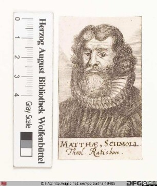 Bildnis Matthäus Schmoll d. J.