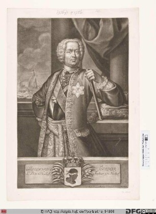 Bildnis Theodor Frhr. von Neuhof