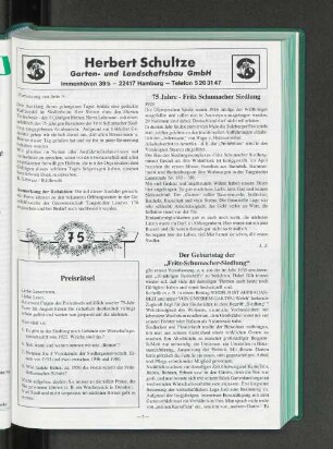 75 Jahre-Fritz Schumacher Siedlung