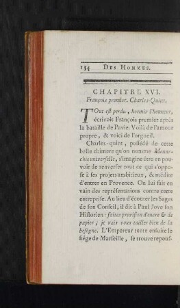 [Chapitre XVI. - XX.]