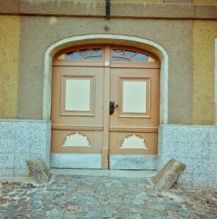 Renovierte Haustür, Anklam