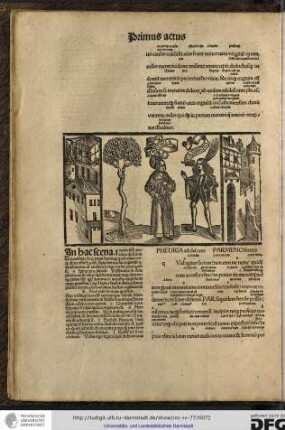 In hac scena I exemplum ponitur quam non sue potestatis sit qui amat sapiatque qui non amat neque aliter affectus est...