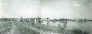 Kriegsbrücken bei Rheindürkheim und Gernsheim, 1940-1942