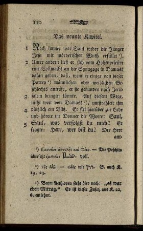 Das neunte Kapitel.