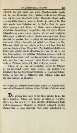 Der ästhetische Tee ...
