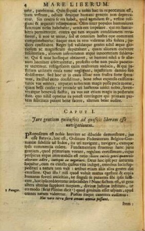 Mare liberum, sive de iure, quod Batavis competit ad Indicana commercia, dissertatio