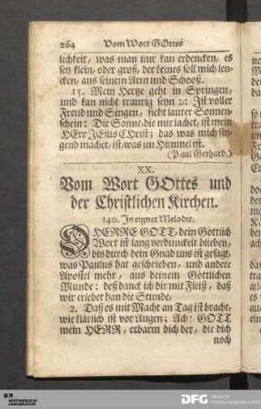 Vom Wort Gottes und der Christlichen Kirchen.