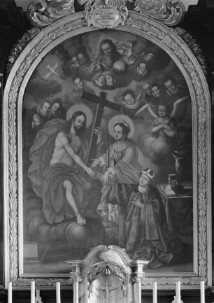 Mystische Vermählung der heiligen Brigitta mit Christus