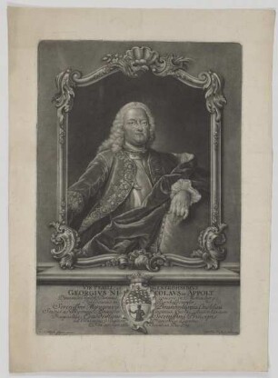 Bildnis des Georgivs Nicolavs ab Appolt
