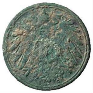 Fundmünze, Pfennig, 1890