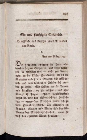 Ein und fünfzigste Geschichte - Fünf und fünfzigste Geschichte