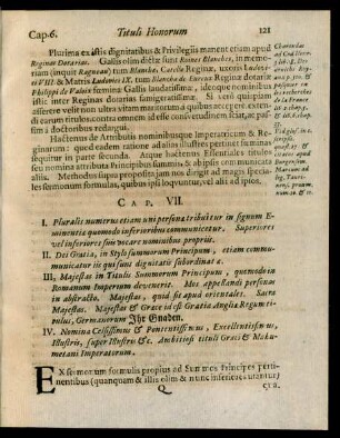 Cap. VII.
