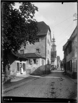 Adelsheim Hauptstraße - Ansicht nach Süden