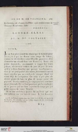 (Lettre CLXXI - CLXXX)
