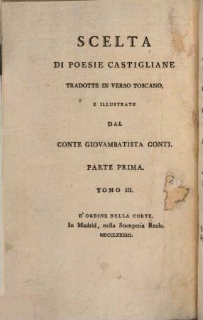 Colecciòn de poesias castellanas, T. 3