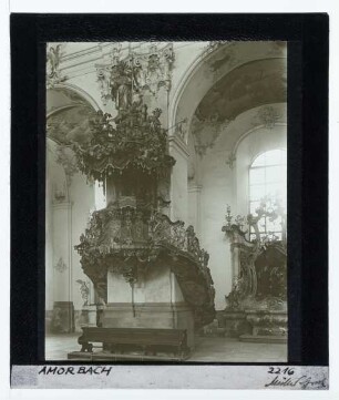 Amorbach, ehem. Benediktinerabtei : Kanzel