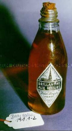 Flaschen mit flüssiger Brillantine "Aux Fleurs"