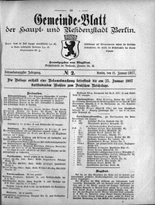 1907,2: No. 2, 13. Januar 1907