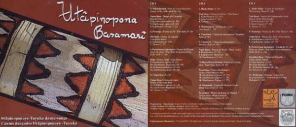 Ʉtapinopona Basamarĩ. Ʉtapinopona-Tuyuka Dance Songs. CD 2