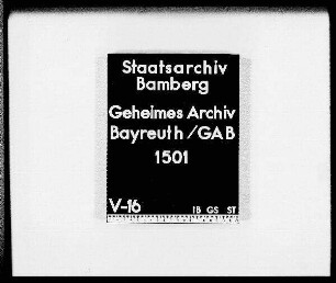 Reichstags-Sachen