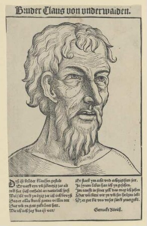 Bildnis des Nikolaus von Flüe