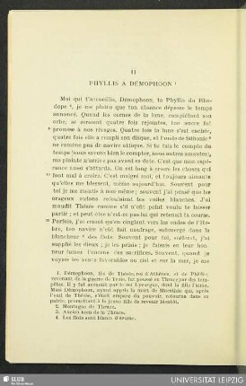 II. Phyllis a Démophoon