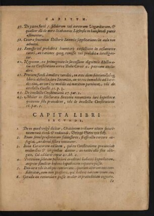 Capita Libri Secundi.