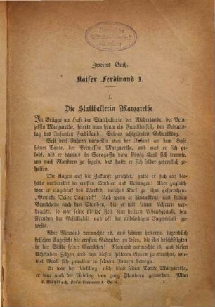 Kaiser Ferdinand I. und seine Zeit : Historischer Roman von Louise Mühlbach. 2