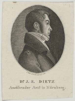 Bildnis des J. S. Dietz