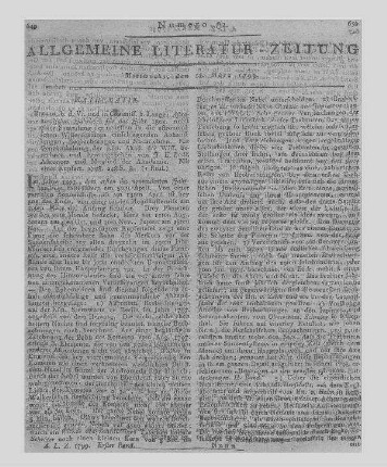 Batsch, A. J. G. C.: Botanik für Frauenzimmer und Pflanzenliebhaber, welche keine Gelehrte sind. 2. Aufl. Weimar: Industrie-Comptoir 1798