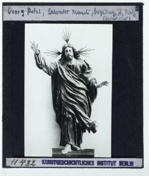 Petel, Christus Salvator für die Augsburger St. Moritz-Kirche