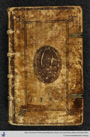 [Provenienz]: Blarer von Wartensee, Jakob Christoph