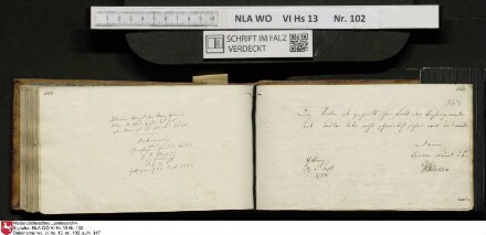 Stammbuch des Johann Christian Wilhelm Schütze aus                            Braunschweig