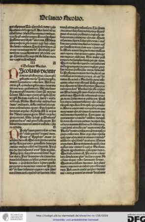 Nicolaus dicitur a nicos quod est victoria et laos quod est populus inde Nicolaus quasi victoria populi...